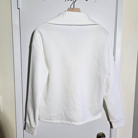 🏷️NWT Beyond Yoga Trek Pullover In Fresh Snow (White) - Various Sizes - Picture 9 of 15
